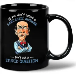 Coffee Mug Black Retro Vintage Ceramic Mug with Graphic Design 12oz/330ml Perfect Gift for Friends Mothers Day Wedding