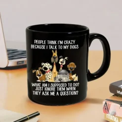 Coffee Mug Black Retro Vintage Ceramic Mug with Graphic Design 12oz/330ml Perfect Gift for Friends Mothers Day Wedding