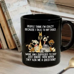 Coffee Mug Black Retro Vintage Ceramic Mug with Graphic Design 12oz/330ml Perfect Gift for Friends Mothers Day Wedding