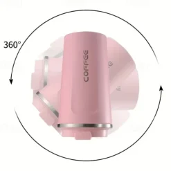 Coffee Mug Smart Travel Thermos Cup Temperature Display Stainless Steel Vacuum Coffee Cup With AI Temperature Display