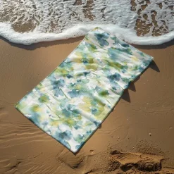Colored Beach Towel 100% Micro Fiber Comfy Blankets Oversized Beach Towel, 35"x70", Large Swim Towel for Teens Adults, Quick-Dry, Absorbent, Soft, Versatile for Travel, Bath and Pool