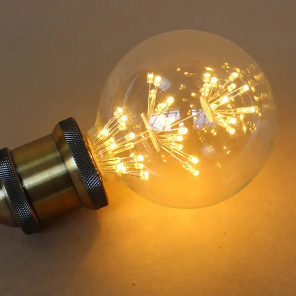 Colorful G80 Bulb E27 Screw Retro Edison Led Decorative Light Bulb