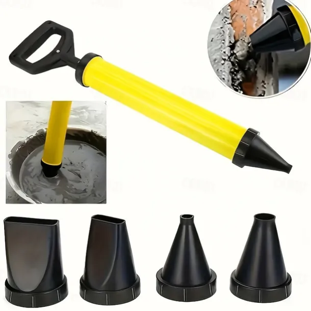 Concrete And Cement Pump, Grout Sprayer, Grout Filling Tool with 4 Nozzles