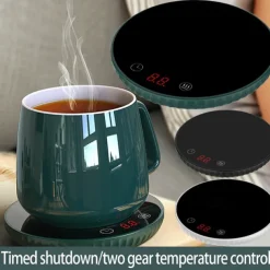 Constant Temperature Coasters Digital Display Heating Pad Heater Insulation Coffee Mats Smart Thermostatic Heat Cup Base
