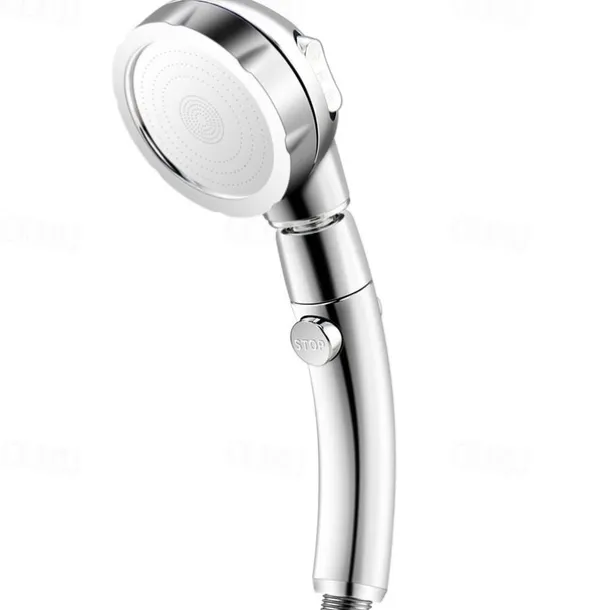 Contemporary Hand Shower / Rain Shower Plastic Feature - Water-saving / Stop Pause Button, Shower Head