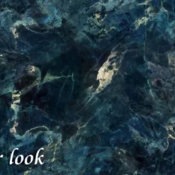 Cool Wallpapers Blue Wallpaper Wall Mural Abstract Marble Wall Covering Sticker Peel and Stick Removable PVC/Vinyl Material Self Adhesive/Adhesive Required Wall Decor for Living Room Kitchen Bathroom