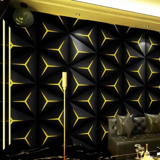 Cool Wallpapers 3D Wallpaper Wall Mural Modern Style PVC Green Red Wallpaper Adhesive Required Wall Mural,Cabinet Furniture Countertop Paper Roll Wallpaper,20.8"*374" /53*950cm 1 Roll(Need Glue)