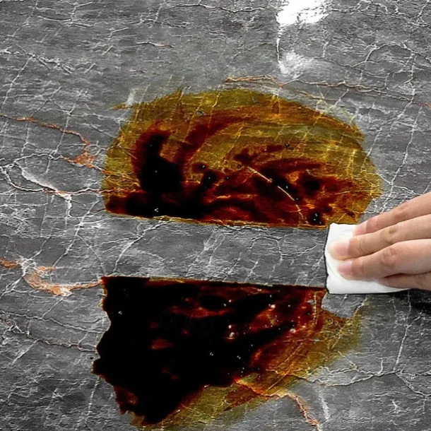 Cool Wallpapers Marble Kitchen Wallpaper Wall Mural Countertop Protection Pad Stove Oil Proof Waterproof Self-Adhesive Cabinet Moisture-Proof Fireproof High-Temperature Resistant Thickened