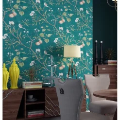 Cool Wallpapers Vintage Flower Wallpaper Wall Mural Self Adhesive Peel and Stick Removable Floral Vinyl Wallpaper Cabinet Furniture Countertop Paper Textured Wallpaper,20.8