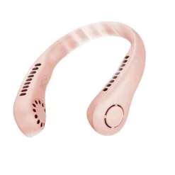 Cooling Bladeless Neck Fan – Wearable Hands-Free USB Rechargeable Fan with 3 Speeds, Ideal Gift for Travel or Sports