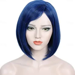 Coraline Movie Blue Cosplay Wig Halloween Wigs