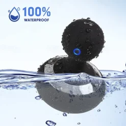 Cordless Electric Handheld Massager with 10 Vibrations, Rechargeable Neck and Body Massager – Black