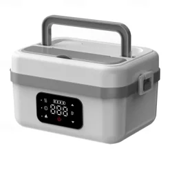 Cordless Electric Lunch Box Food Heater 60W Quick Heating Leak Proof 1L
