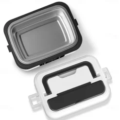 Cordless Electric Lunch Box Food Heater 60W Quick Heating Leak Proof 1L