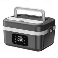 Cordless Electric Lunch Box Food Heater 60W Quick Heating Leak Proof 1L
