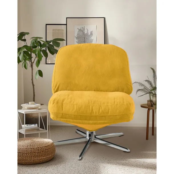 Corduroy Swivel Chair Cover of Sofa Cover Solid Color Yarn Dyed Slipcovers DYVLINGcover LITB PRIME cover