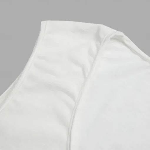 Cotton Blend Men's Tank Top Deep U Neck Vest Undershirt Sleeveless Shirt PlainStreet Casual Sleeveless Crewneck Fashion Classic Comfortable White Tank Top