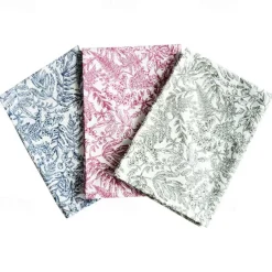 Cotton Fabric Printed Square Napkins For Home Dining Tables