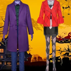 Couples Joker Joker: Folie à Deux Harley Quinn Joker Clown Cosplay Costume Outfits Halloween Group Couples Costumes Adults' Men's Women's Halloween Carnival Easy Halloween Costumes