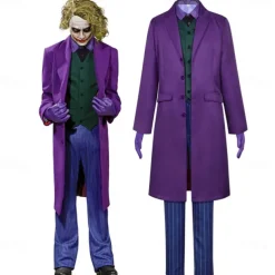 Couples Joker Joker: Folie à Deux Harley Quinn Joker Clown Cosplay Costume Outfits Halloween Group Couples Costumes Adults' Men's Women's Halloween Carnival Easy Halloween Costumes