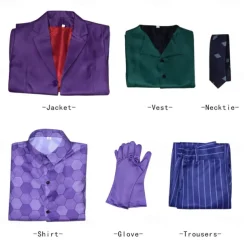 Couples Joker Joker: Folie à Deux Harley Quinn Joker Clown Cosplay Costume Outfits Halloween Group Couples Costumes Adults' Men's Women's Halloween Carnival Easy Halloween Costumes