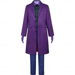 Couples Joker Joker: Folie à Deux Harley Quinn Joker Clown Cosplay Costume Outfits Halloween Group Couples Costumes Adults' Men's Women's Halloween Carnival Easy Halloween Costumes