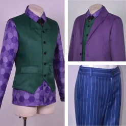 Couples Joker Joker: Folie à Deux Harley Quinn Joker Clown Cosplay Costume Outfits Halloween Group Couples Costumes Adults' Men's Women's Halloween Carnival Easy Halloween Costumes