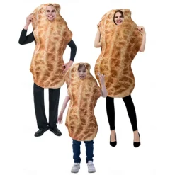 Couples Peanut Cosplay Costume Funny Costumes Kid's Adults' Men's Women's Boys Girls' Cosplay Halloween Performance Party Halloween Halloween Carnival Masquerade Easy Halloween Costumes