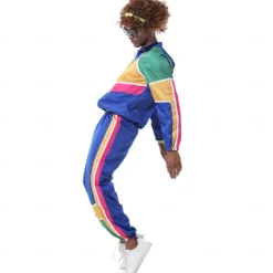 Couples 1980s Retro Vintage Costume Workout Outfits Men's Women's Movie Cosplay Streetwear 1980s Masquerade Halloween Carnival Disco Party Hip Hop