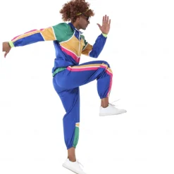 Couples 1980s Retro Vintage Costume Workout Outfits Men's Women's Movie Cosplay Streetwear 1980s Masquerade Halloween Carnival Disco Party Hip Hop