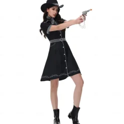 Cowgirl Halloween Dress Cosplay Costume Outfits Cosplay Adults' Women's Halloween Carnival Mardi Gras Performance Party Easy Halloween Costumes Dress Up