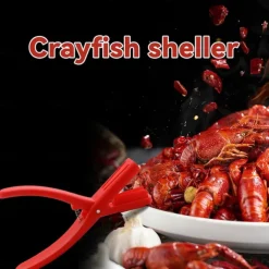Crawfish Peeler, Crawfish Shucker, Crawfish Sheller Tool for Peeling Cooked Shrimp Tails, Universal Crayfish Shelling Device, Household Restaurant Easily Remove