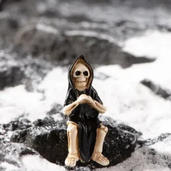 Creative Halloween decorations Scary Ghost Wizard Ghost King Skull Gravestone Decoration Easter accessories