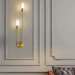 Creative Modern Copper LED Wall Lights Dining Room Office Wall Light 220-240V 5*2 W