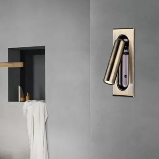 Creative Modern Wall Sconces Living Room Bedroom Iron Wall Light IP54 3W LED Wall Light Fixture Indoor Decorative Lighting