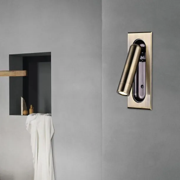 Creative Modern Wall Sconces Living Room Bedroom Iron Wall Light IP54 3W LED Wall Light Fixture Indoor Decorative Lighting