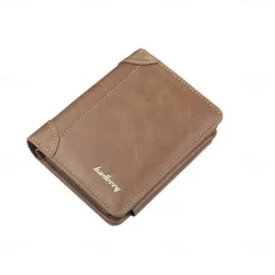 Credit Card Holder Wallet PU Leather Name Card Holder with Magnetic Shut Multi Credit Card Protector for Men
