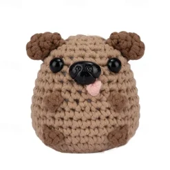 Crochetta Crochet Kit for Beginners - Crochet Starter Kit with Video Tutorials, Learn to Crochet Kits for Adults and Kids Crochet Material Package Crochet Set Animal Hook Weaving DIY Animal English Instruction Manual Video