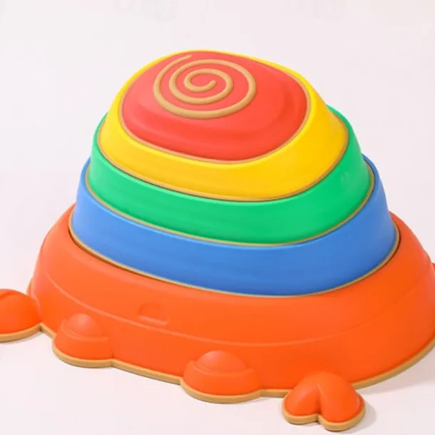 Cross-Border Crab-Shaped River Crossing Stones - New Design Early Education Stepping Stones for Sensory Integration Training