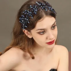 Crown Tiaras Headbands Headpiece Rhinestone Alloy Wedding Cocktail Elegant Luxury With Rhinestone Crystals Headpiece Headwear