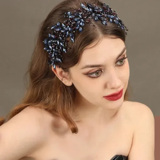 Crown Tiaras Headbands Headpiece Rhinestone Alloy Wedding Cocktail Elegant Luxury With Rhinestone Crystals Headpiece Headwear