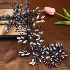 Crown Tiaras Headbands Headpiece Rhinestone Alloy Wedding Cocktail Elegant Luxury With Rhinestone Crystals Headpiece Headwear