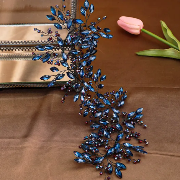 Crown Tiaras Headbands Headpiece Rhinestone Alloy Wedding Cocktail Elegant Luxury With Rhinestone Crystals Headpiece Headwear