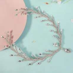 Crown Tiaras Headbands Headpiece Rhinestone Alloy Wedding Cocktail Luxury Retro With Rhinestone Crystals Headpiece Headwear