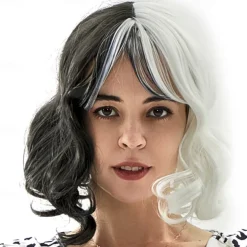 Cruella De Vil Halloween Dress Cosplay Costume Carnival Costume Sexy Costume Adults' Women's Carnival Masquerade Performance Party Easy Halloween Costumes Dress Up