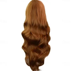 Curly Cosplay Wig Long Hair Heat Resistant Spiral Costume Wigs Anime Fashion Wavy Curly Cosplay Daily Party Red 32 80cm Halloween Wigs