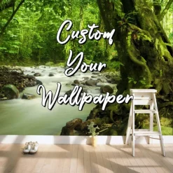Custom Wallpaper Personalized Peel and Stick Make your Own Mural 3D Livingroom Bedroom Kitchen Bathroom 110