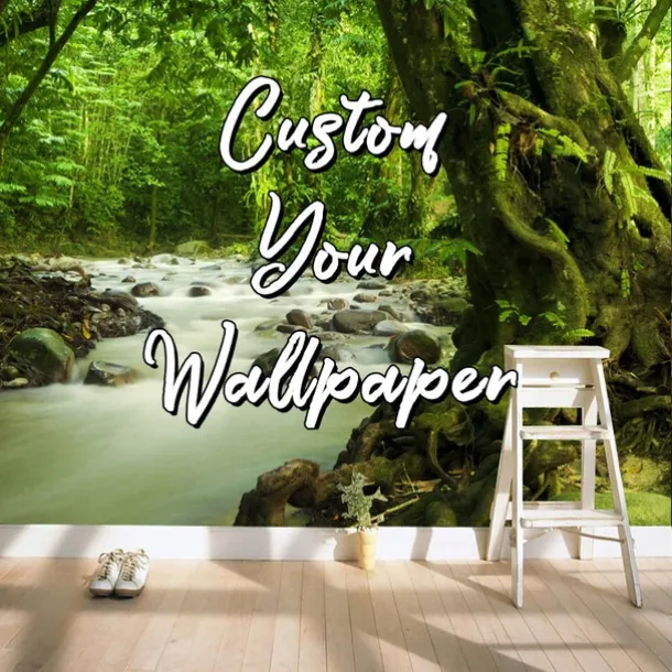 Custom Wallpaper Personalized Peel and Stick Make your Own Mural 3D Livingroom Bedroom Kitchen Bathroom 110"x142"(280x360cm)
