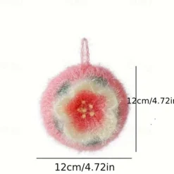Cute Little Flower Dishwashing Towel, Oil-free Double-sided Cleaning, Thickened And Durable Pads, Cleaning Supplies