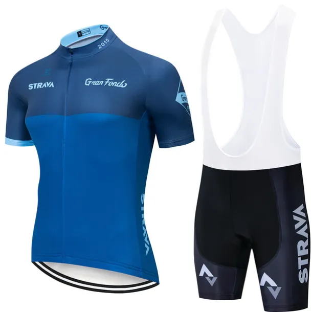 cycling jersey strava cycling jersey short sleeve set maillot ciclismo uniformes quick-dry bike clothing mtb jersey (color : c4, size : l)